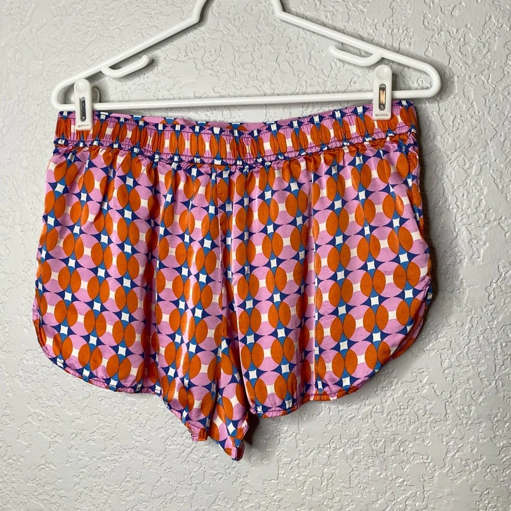 Anthropologie Orange and Pink Pajama Set - Picture 6 of 10